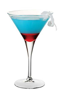 Tulalip Liquor and Smoke Shop – Tito’s Handmade Vodka – Red, White, and Blue Martini drink recipe